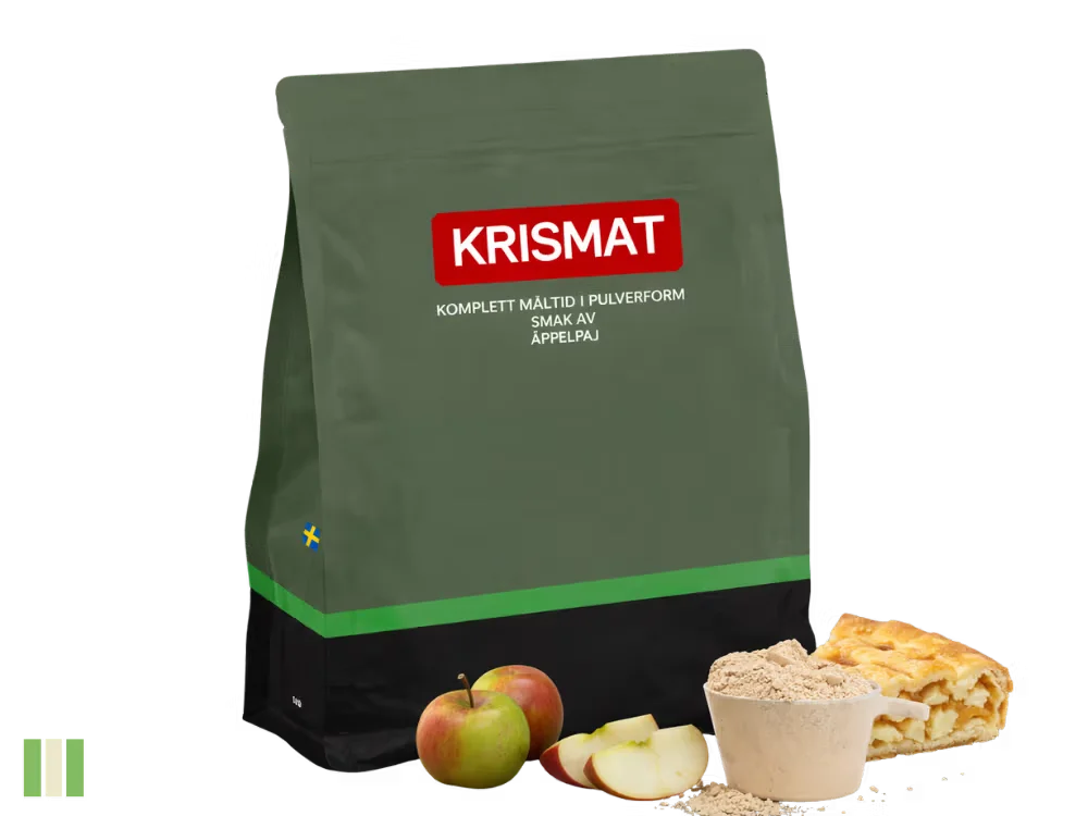 Krismat – Äppelpaj, påse på 1 kg